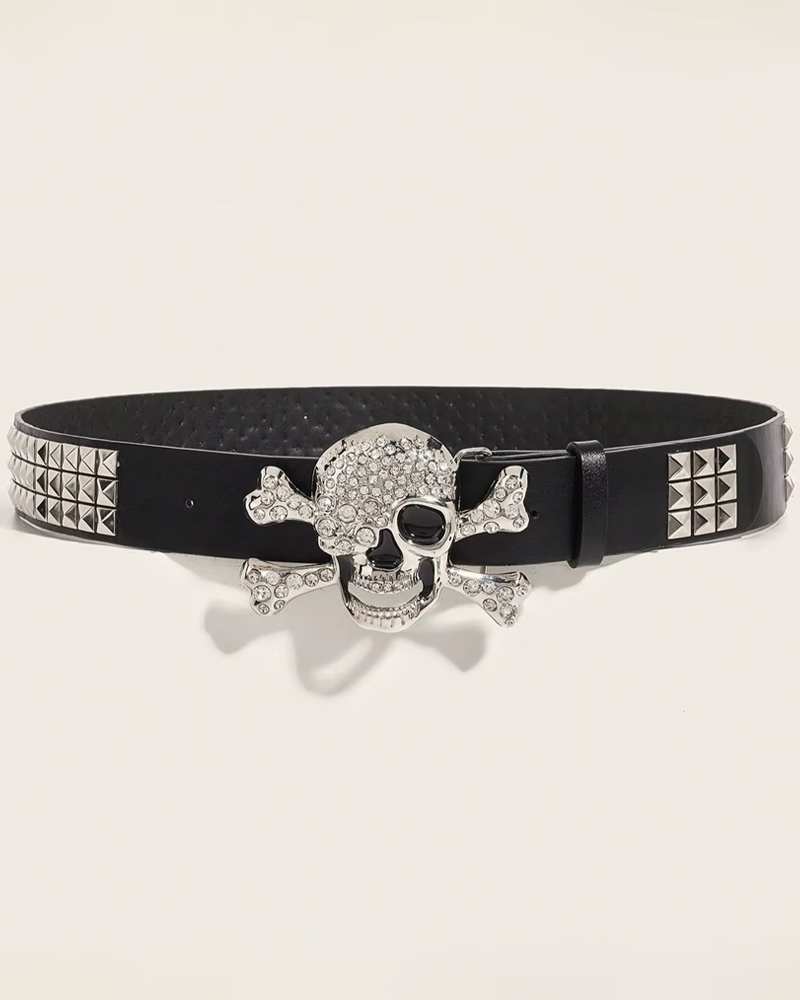 Ceinture tête de mort