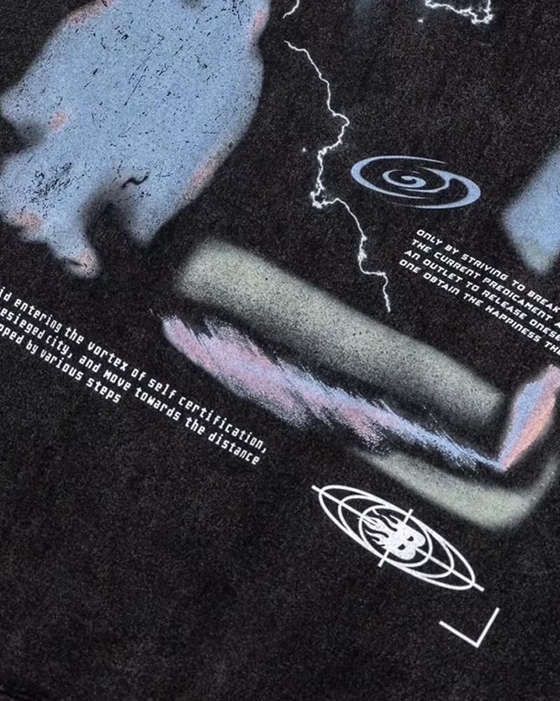 T-shirt cyber Y2K