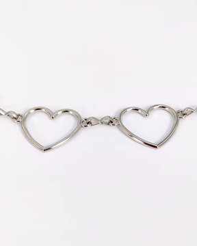 Ceinture chaine coeur