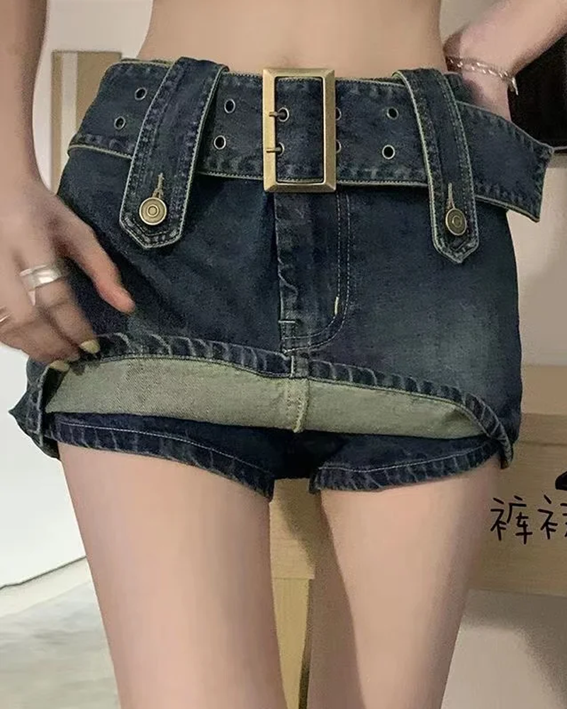 Mini Jupe en jean kaki poches avants et arrières Taille 38 M Mango - Vêtements Mini Jupe en jean kaki poches avants et arrières Taille 38 M Mango - Vêtements