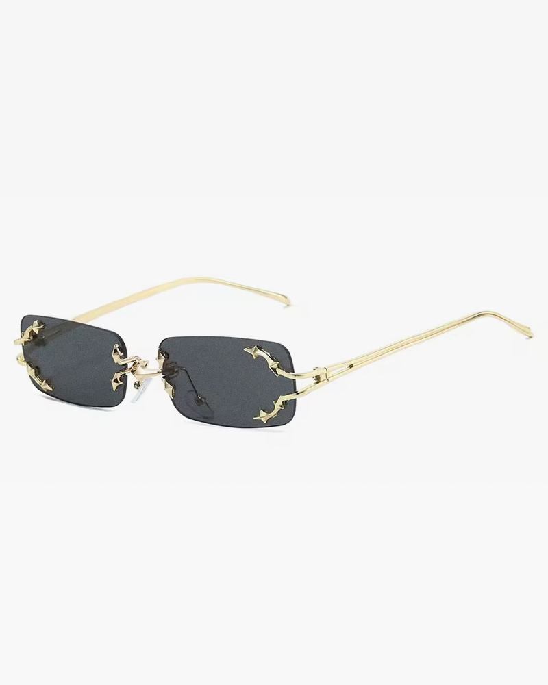 Lunettes de soleil sans bord Y2K