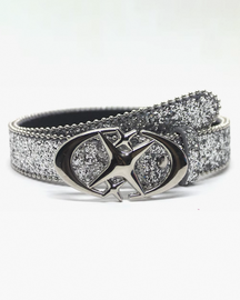 Ceinture paillettes Y2K