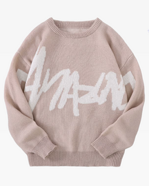 Pull laine streetwear