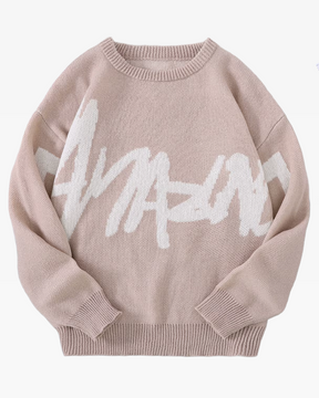 Pull laine streetwear