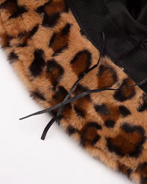 Bob fourrure leopard