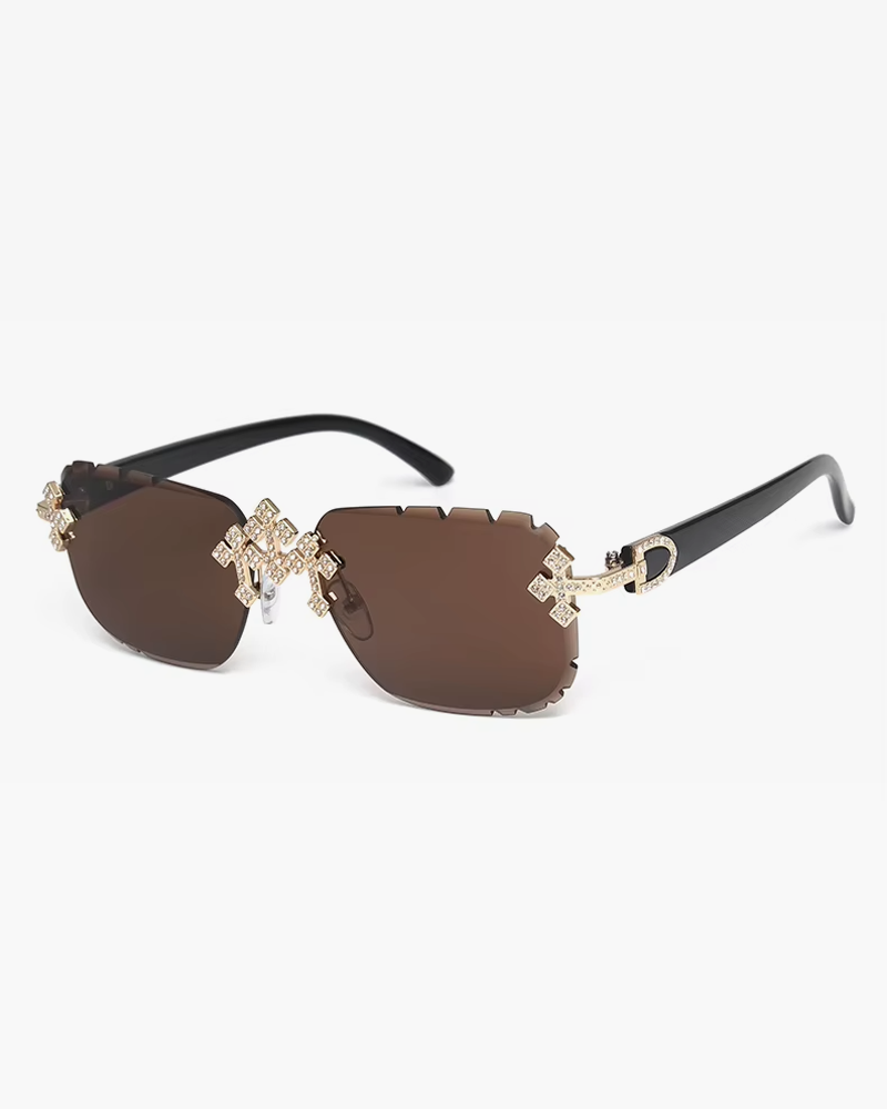 Lunettes de soleil croix