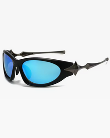 Lunettes de soleil futuristes Y2K