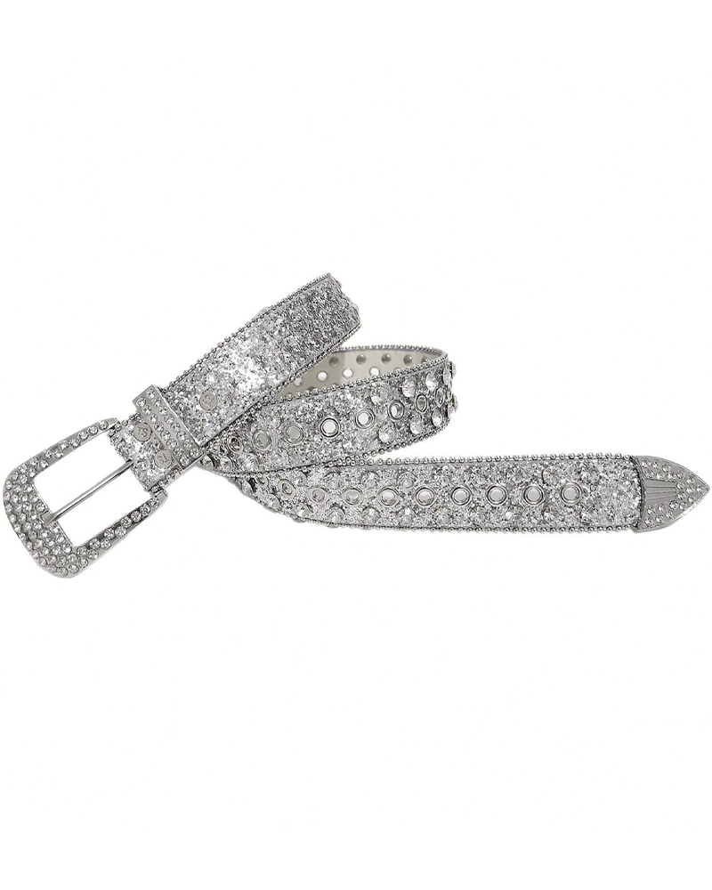 Ceinture strass argent