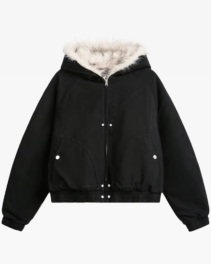 Manteau fourrure Y2K