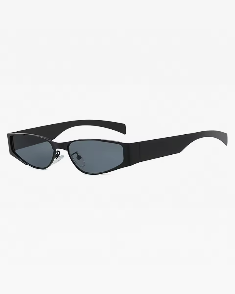 Lunettes de soleil rectangulaires fines