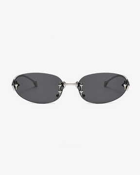 Lunettes de soleil sans monture Y2K