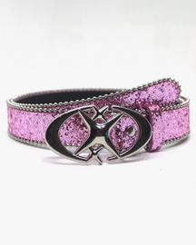 Ceinture paillettes Y2K