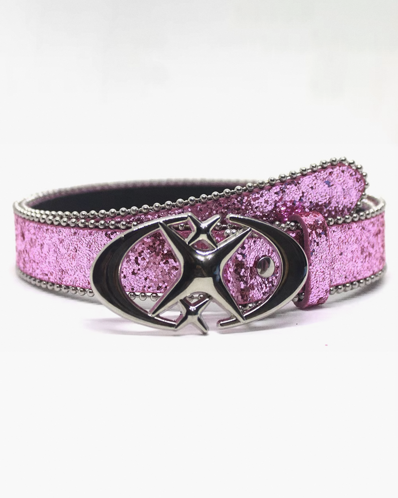 Ceinture paillettes Y2K
