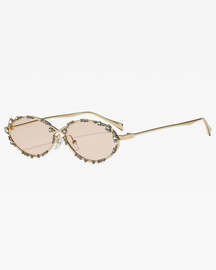 Lunettes de soleil strass