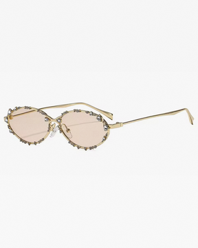 Lunettes de soleil strass
