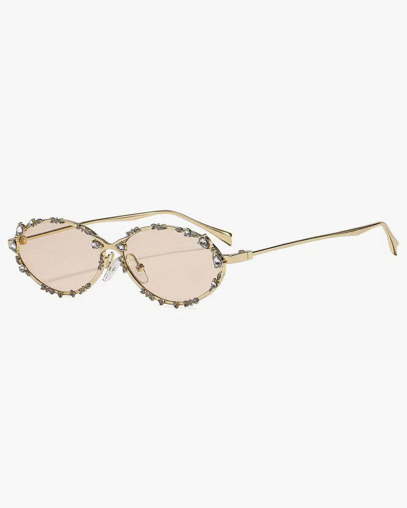 Lunettes de soleil strass