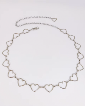 Ceinture chaine coeur