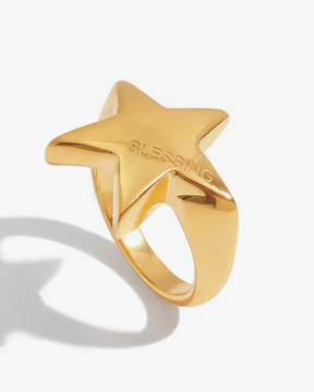 Bague en forme d'étoile