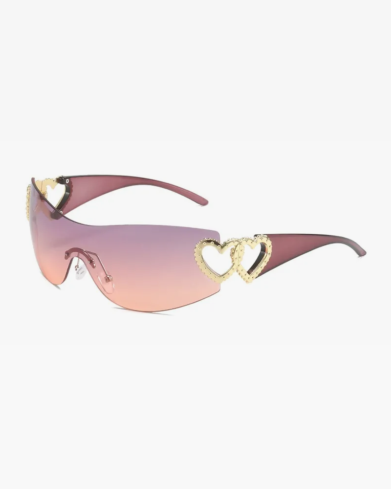 Lunette de soleil femme sans monture