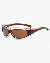 Lunettes de soleil enveloppantes Y2K