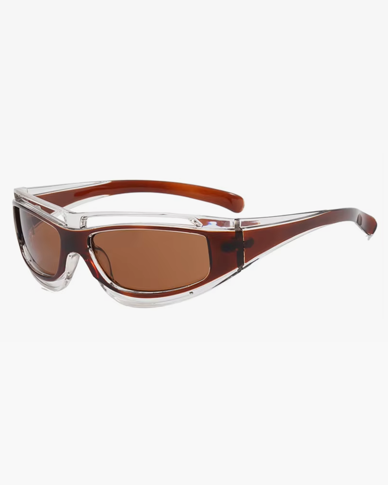 Lunettes de soleil enveloppantes Y2K