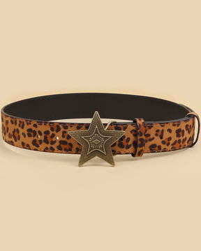 Ceinture imprimé léopard