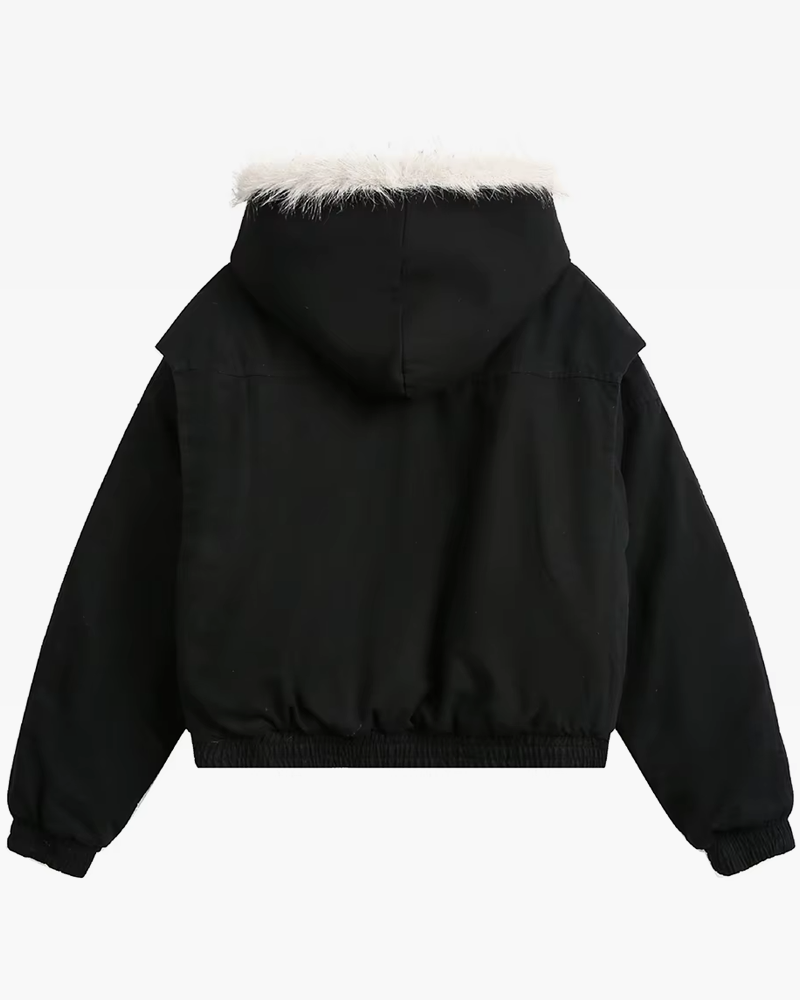 Manteau fourrure Y2K