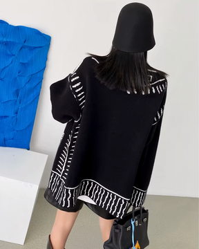 Cardigan boutonné femme