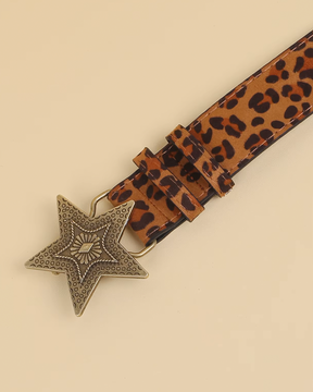 Ceinture imprimé léopard