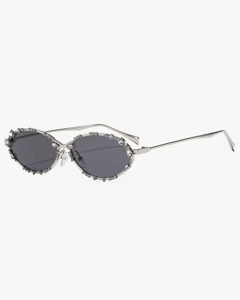 Lunettes de soleil strass