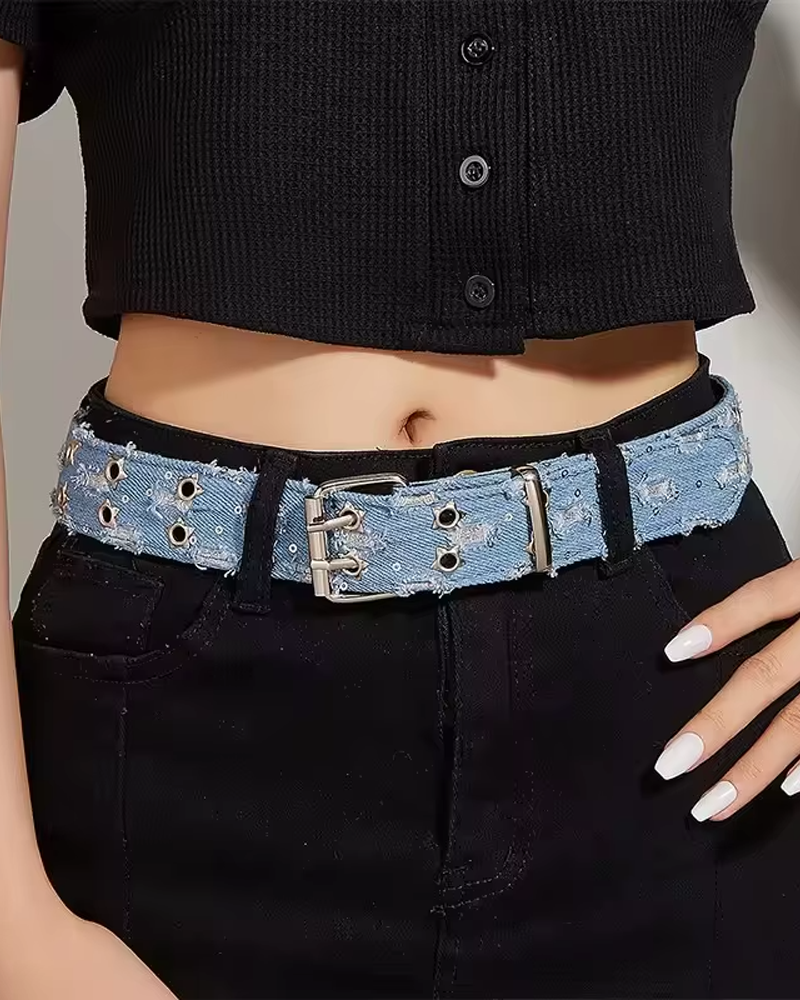 Ceinture denim Y2K