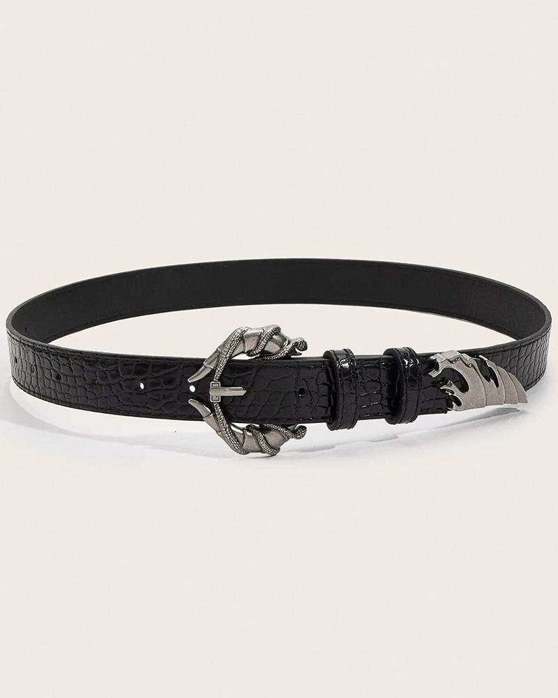 Ceinture boucle serpent