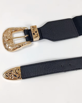 Ceinture double boucle western