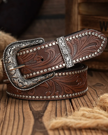 Ceinture western cloutée