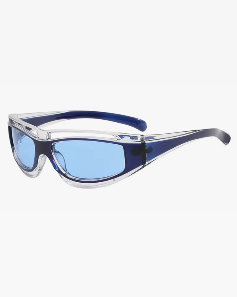 Lunettes de soleil enveloppantes Y2K