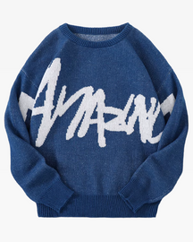 Pull laine streetwear