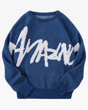 Pull laine streetwear