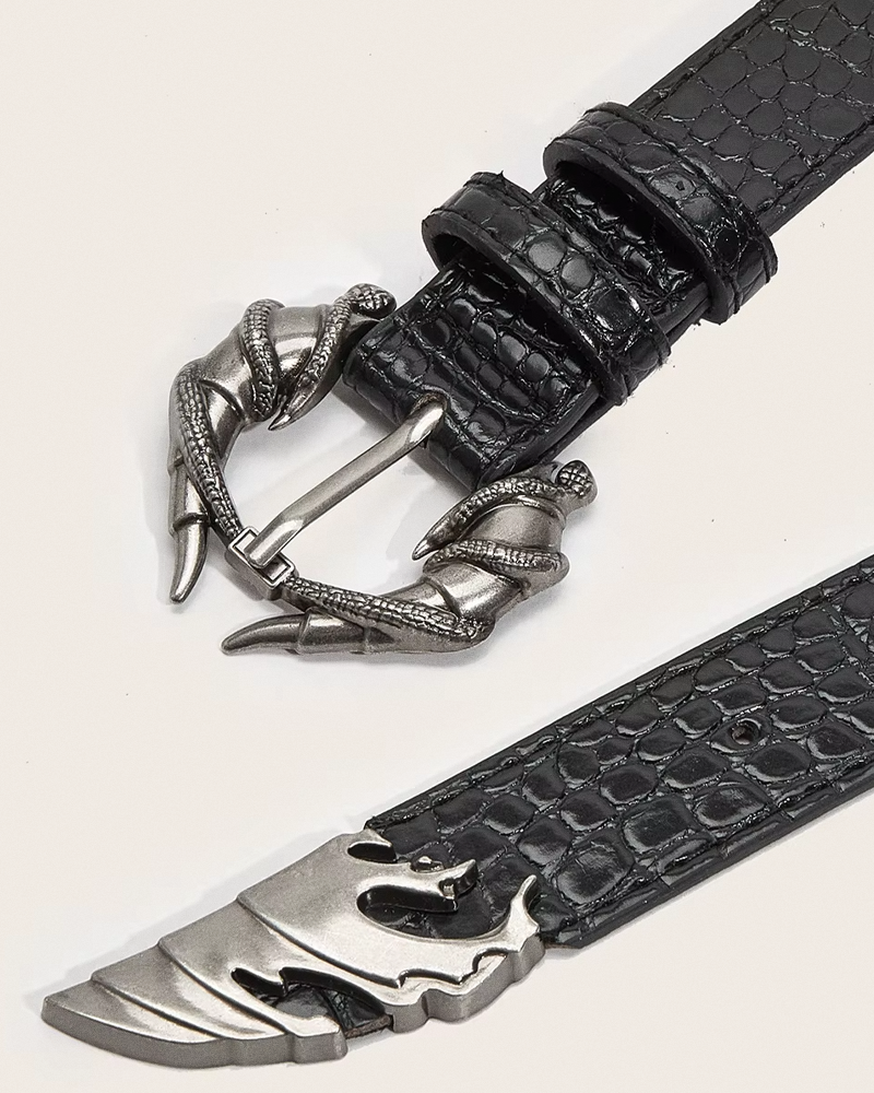 Ceinture boucle serpent