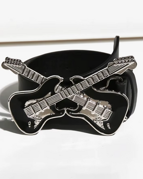 Ceinture boucle guitare