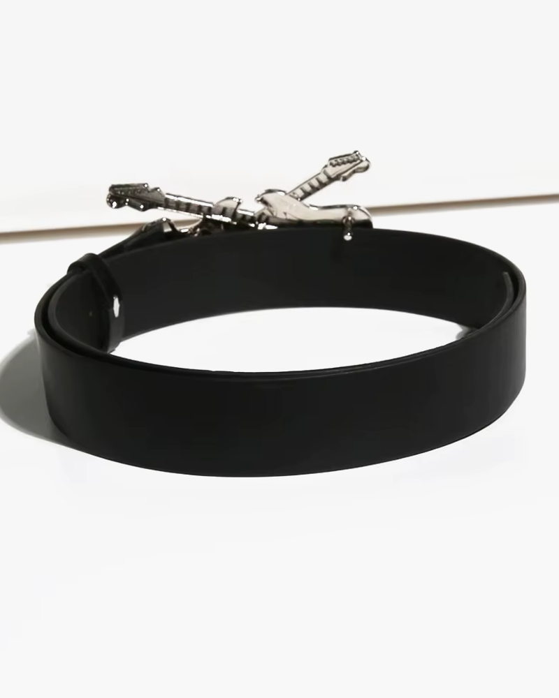 Ceinture boucle guitare